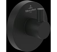 Elements Tender Robe Hook Villeroy & Boch Black One Size