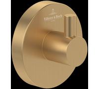 Villeroy & Boch Elements Tender Robe Hook In Gold Gold One Size