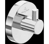 Villeroy & Boch Elements Tender Robe Hook In Silver Silver One Size