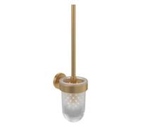 Villeroy & Boch Elements Tender Toilet Brush Set In Gold Gold One Size