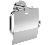 Toilet Roll Holder Villeroy and Boch Elements Tender with lid Chrome