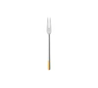 Villeroy & Boch Ella Partially Gold Plated 183 mm Large Cold Meat Fork