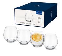 Villeroy & Boch - Entrée Water Glass Set of 4, 570 ml, Crystal Glass, Clear