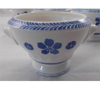Villeroy & and Boch FARMHOUSE TOUCH BLUEFLOWER RELIEF soup / cereal bowl NEW NWL
