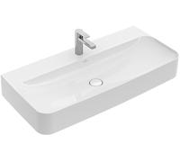 Villeroy & Boch Finion - Washbasin 1000x470mm with 1 tap hole without overflow white with CeramicPlus