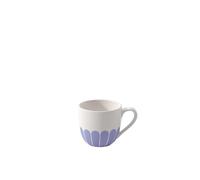 Villeroy & Boch - Fleur bleu Espresso Cup Blue, Dishwasher-Safe, Microwave-Safe, Cup for Espresso or Small Coffee, Small Coffee Cup, Crockery Flower Pattern, Premium Porcelain