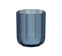 Villeroy & Boch - Fleur Bleu vase 15 cm Blue, Dishwasher-safe, Table vase, Hand-crafted, hand-blown glass vase, Floral design, Colourful flower vase, Decorative homeware, Home decor, Decoration, Glass