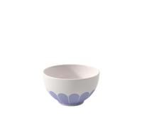 Villeroy & Boch - Fleur Bowl, Dimensions: Approx. 11 × 11 × 6.5 cm, Multicoloured, Dishwasher-Safe & Microwave-Safe, Floral Decor, Premium Porcelain Container