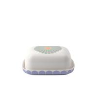 Villeroy & Boch - Fleur Butter Dish, Dimensions: Approx. 15 × 12.5 × 6.5 cm, Multicoloured, Dishwasher-Safe & Microwave-Safe, Floral Decor, Premium Porcelain Container for Butter