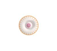 Villeroy & Boch - Fleur Egg Cup, Dimensions: Approx. 11.5 × 11.5 × 3 cm, Multicoloured, Dishwasher-Safe & Microwave-Safe, Floral Decor, Premium Porcelain