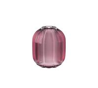 Villeroy & Boch - Fleur Gifts vase, height: approx. 19 cm, purple, floral glass vase for medium-sized bouquets, glass