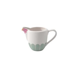 Villeroy & Boch - Fleur Milk jug, Dimensions: Approx. 13.5 × 8 × 9 cm, Multicoloured, Dishwasher-Safe & Microwave-Safe, Floral Decor, Premium Porcelain Pot for Milk or Cream