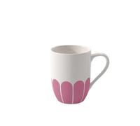 Villeroy & Boch - Fleur Soleil Mug Yellow, Dishwasher-Safe, Microwave-Safe, Mug for Coffee & hot Drinks, Tea Cup, Cup with Handle, Coffee Mug Orange, Premium Porcelain