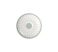 Villeroy & Boch - Fleur vert Coffee Cup Saucer Green, Dishwasher-Safe, Microwave-Safe, Porcelain Coaster for Coffee and Tea, Small Serving Platter, Saucer Flower Pattern, Premium Porcelain