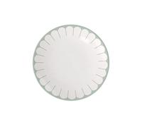 Villeroy & Boch - Fleur vert Dinner Plate Green, Dishwasher-Safe, Microwave-Safe, Porcelain for Main Dishes, Large Plate, Crockery Ceramic Stackable, Dining Plate, Premium Porcelain
