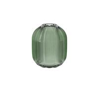 Villeroy & Boch - Fleur Vert vase 19 cm Green, Dishwasher-safe, Table vase, Hand-blown, Hand-crafted, Decorative glass vase in Green, Floral design, Vase for flowers, Decorative homeware, Glass