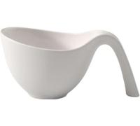 Villeroy & Boch Flow Cup with Handle, Premium Porcelain, White