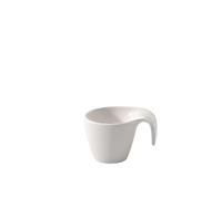 Villeroy & Boch Flow Mocha/Espresso Cup, 100 ml, Premium Porcelain, White