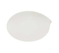 Villeroy & Boch Flow Oval Serving Plate, 36 cm, Premium Porcelain, White
