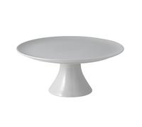 Villeroy & Boch - for Me Cake Plate on Stand, Presentation Plate for Delicious Cakes and Pastries, Premium Porcelain, Dishwasher Safe, White