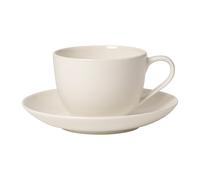 Villeroy & Boch For Me coffee cup with saucer White
