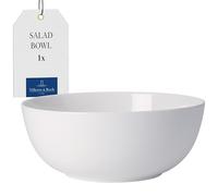 Villeroy & Boch - For Me Round Dish, large premium porcelain serving dish, for salads, side dishes and desserts, dishwasher safe, 2500 ml