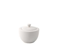 Villeroy & Boch - For Me Sugar Bowl, classic premium porcelain sugar bowl with lid, dishwasher safe, 300 ml