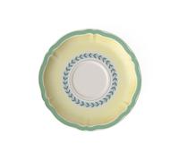 Villeroy & Boch French Garden Fleurence Cappuccino Saucer, 17 cm, Premium Porcelain, White/Multicoloured