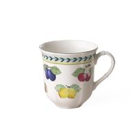 Villeroy & Boch French Garden Fleurence Jumbo Mug, 480 ml, Premium Porcelain, White/Coloured