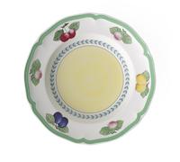 Villeroy & Boch French Garden Fleurence Soup Plate, 23 cm, Premium Porcelain, White/Multicoloured