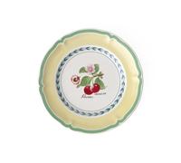 Villeroy & Boch French Garden Valence Bread Plate, 17 cm, Premium Porcelain, White/Multicoloured