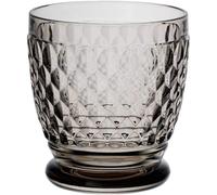 Villeroy & Boch Boston Coloured Tumbler, Crystal Glass, Grey, 330 ml, 1 Count (Pack of 1)
