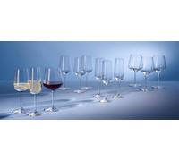 Villeroy & Boch Glassware 12 Piece Set - Ovid Champagne, White, Red Wine Glass
