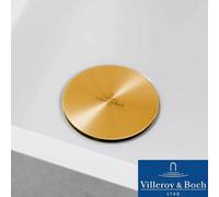 Villeroy & Boch Gold Stainless Steel Universal 90mm Strainer Waste Cover Cap