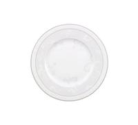 Villeroy & Boch - Gray Pearl Breakfast Plate, Small Food Plate with Filigree Decoration Made of Premium Porcelain, Dishwasher Safe, 220 mm