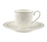Villeroy & Boch - Gray Pearl Espresso Cup With Saucer - Grey