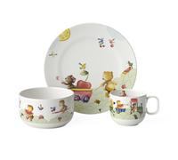 Villeroy & Boch - Hungry as a Bear Children dinnerware, 3-Piece, Premium Porcelain, White/Colourful