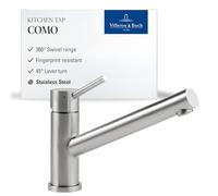 Villeroy & Boch Kitchen Sink tap, Solid Stainless Steel