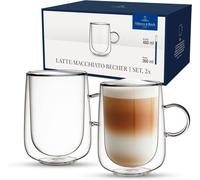 Latte Glass Villeroy & Boch Cups Beverages Glass Large - Hot & Cold Artesano