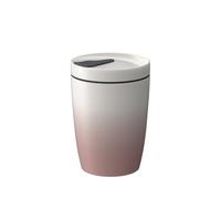 Villeroy & Boch Like to Go Mug S Powder, 2 Pieces, 290 ml, Premium Porcelain/Silicone, Pink