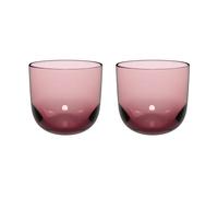 Villeroy & Boch Like water glass 28 cl 2-pack Grape