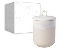 Villeroy & Boch like Winter Glow jar, premium porcelain Christmas biscuit jar, 12 x 12 x 18.5 cm