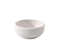 Villeroy & Boch Like with Love dip Bowl, Size: Approx. 8 x 8 x 3.5 cm, White with red Watercolour Decor, Dishwasher- and Microwave-Safe, Heart Pattern, Decorative dip Bowl, Premium Porcelain
