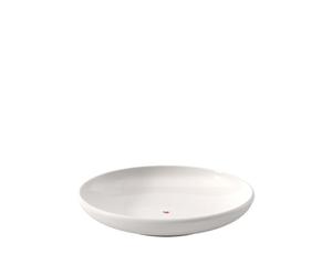 Villeroy & Boch Like with Love Plate, Dimensions: Approx. 16 x 16 x 3 cm, White with red Watercolour Decor, Dishwasher-Safe and Microwave-Safe, Heart Pattern, Plate, Premium Porcelain