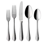 Villeroy & Boch - Mademoiselle Cutlery Set 30 Pieces for 6 People, Dishwasher Safe, Rustproof, Knife, Fork, Spoon, Luxury Cutlery Set, Dinner, 18/10 Stainless Steel