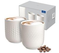 Villeroy & Boch - Manufacture Collier blanc mug set of 2, premium porcelain