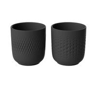 Villeroy & Boch Manufacture Collier cup 2-pack Black