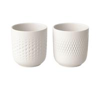 Villeroy & Boch - Manufacture Collier blanc mug set of 2, premium porcelain
