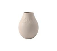 Villeroy & Boch - Manufacture Collier Vase Beige, 16x20 cm - Beige