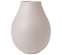 Villeroy & Boch - Manufacture Collier Vase Beige, 16x20 cm - Beige